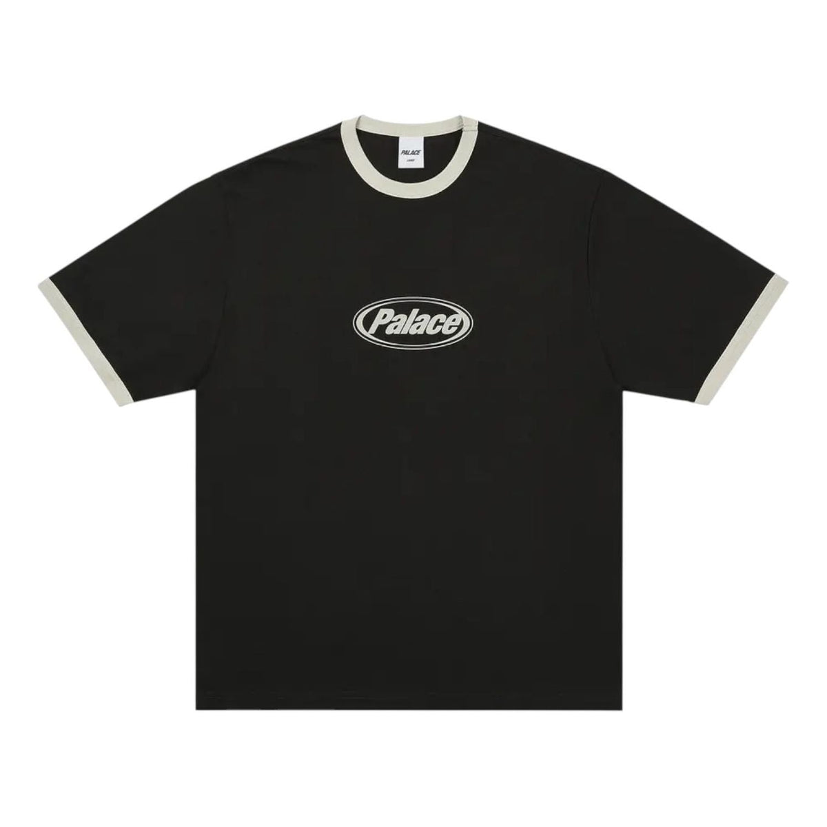 Palace Elipse Ringer T-Shirt 'Black' P29ES025