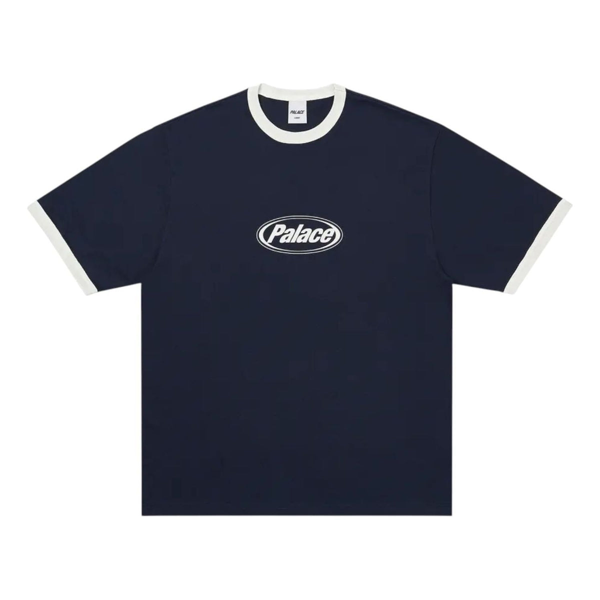 Palace Elipse Ringer T-Shirt 'Navy' P29ES022