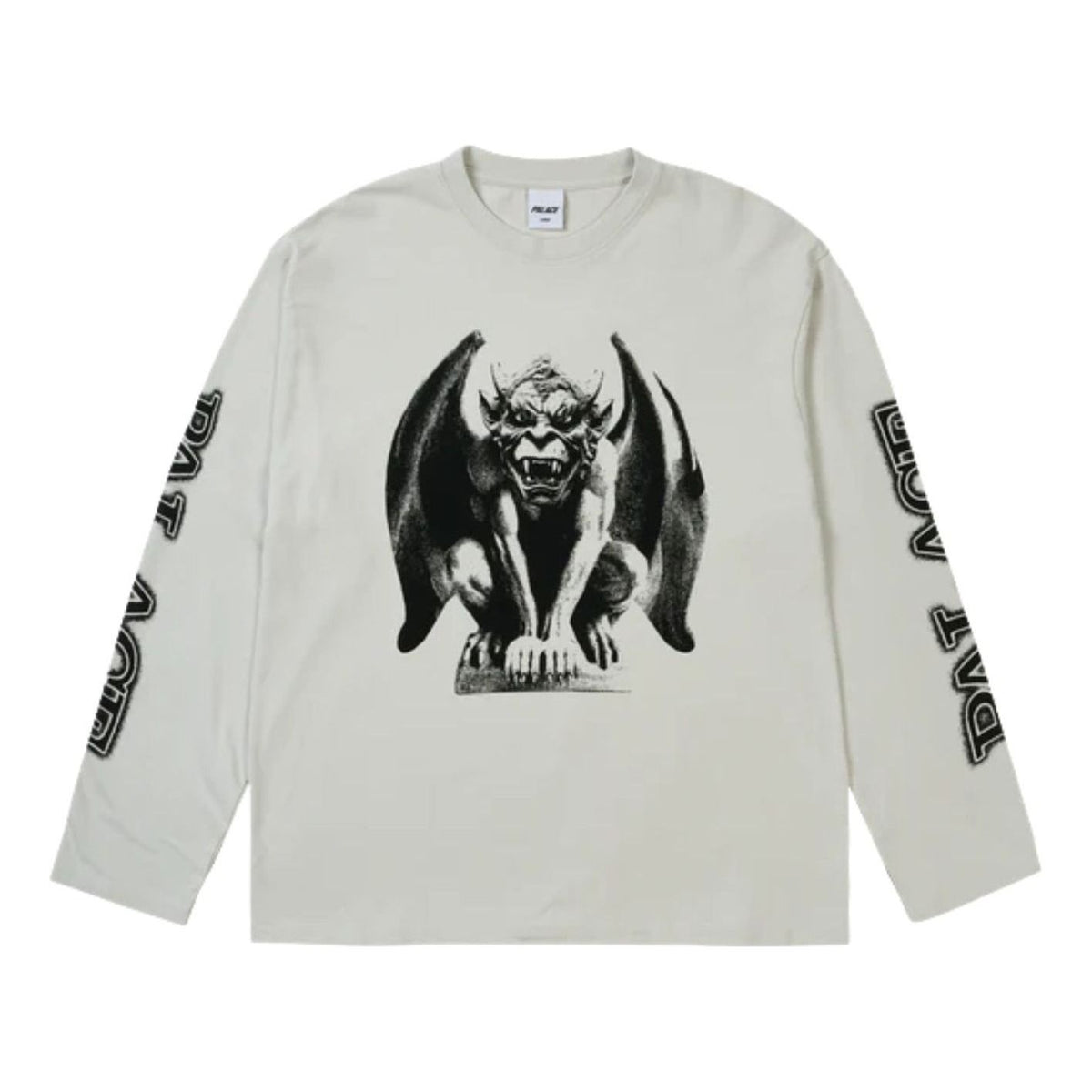 Palace Gargoyle Long-Sleeve T-Shirt 'Concrete Grey' P30ES197