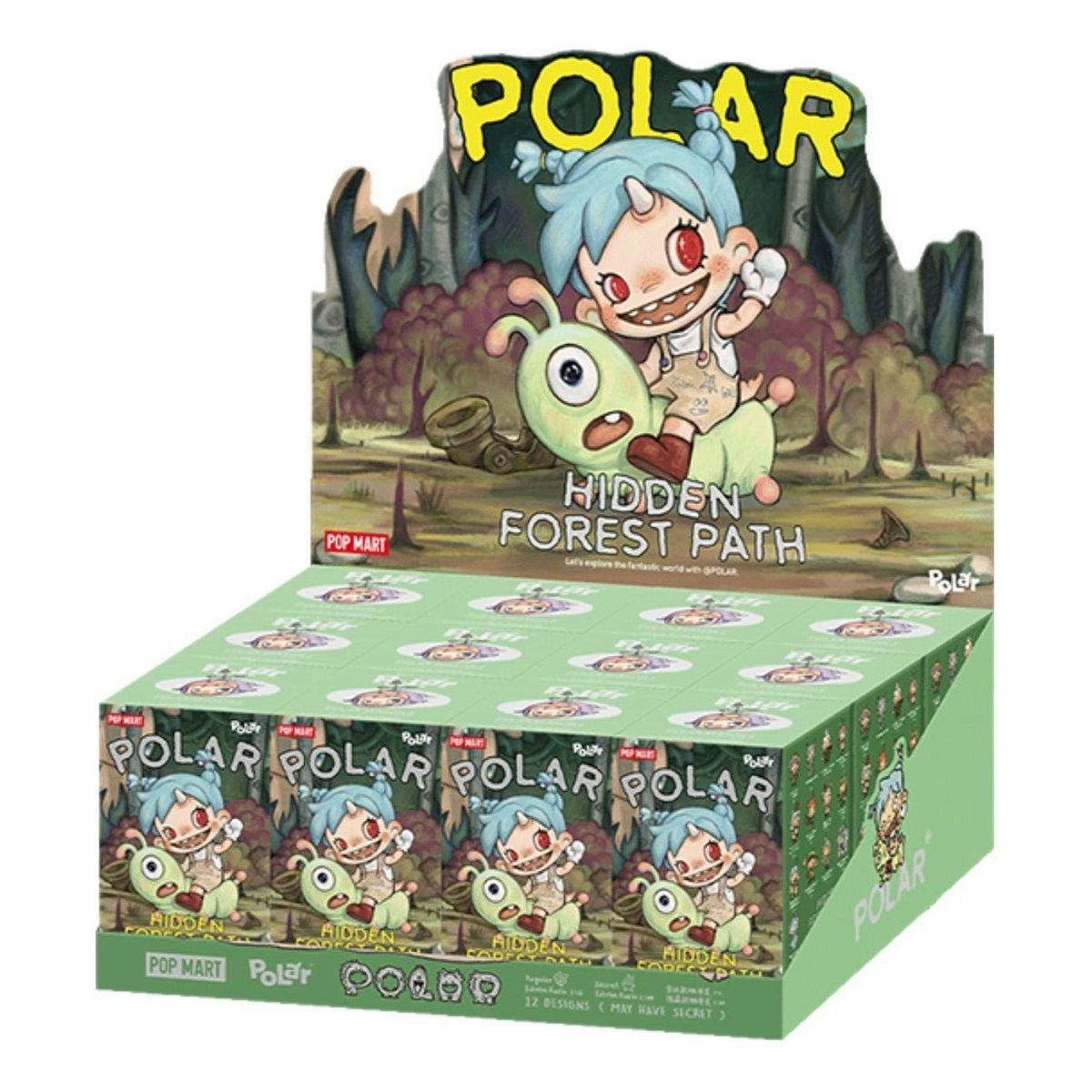 Pop Mart Polar Season 2 Hidden Forest Path Series Figures Sealed Cases (12 Blind Boxes) PPMT-2511-0017-1000921217
