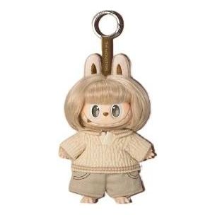 Pop Mart The Monsters Hair Salon Series Vinyl Plush Pendant 'Warm Oat' PPMT-2606-0045-1184020135