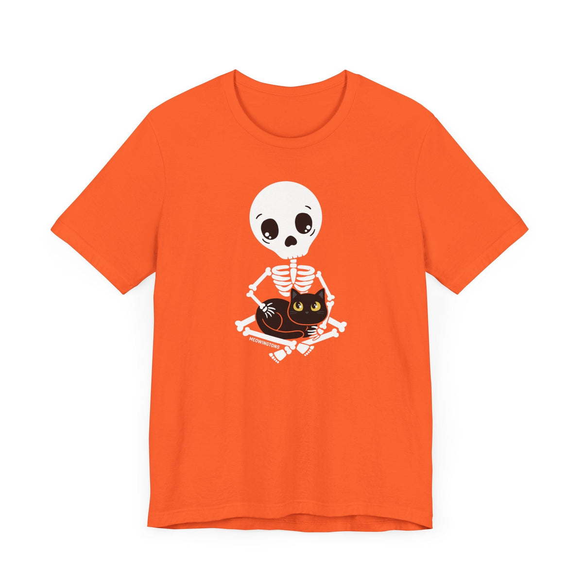 Friends Forever Skeleton Cat T-Shirt