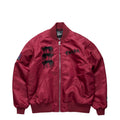 Stacked Pets Varsity Jacket
