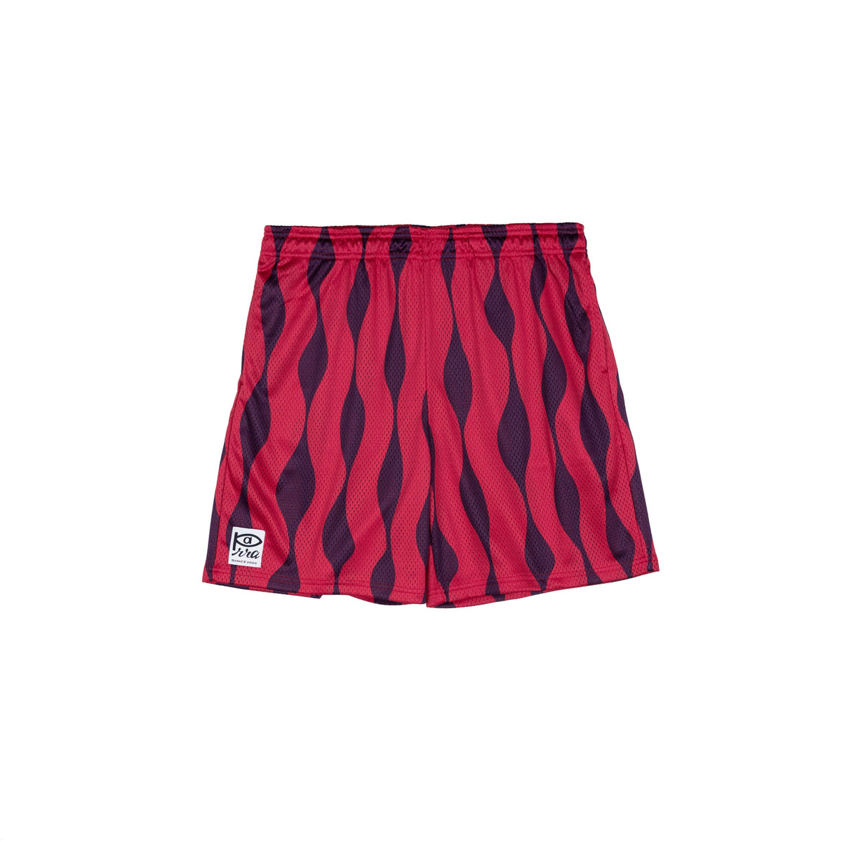 By Parra Waved Mesh Shorts