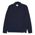 Marco Lambswool Polo Dark Navy