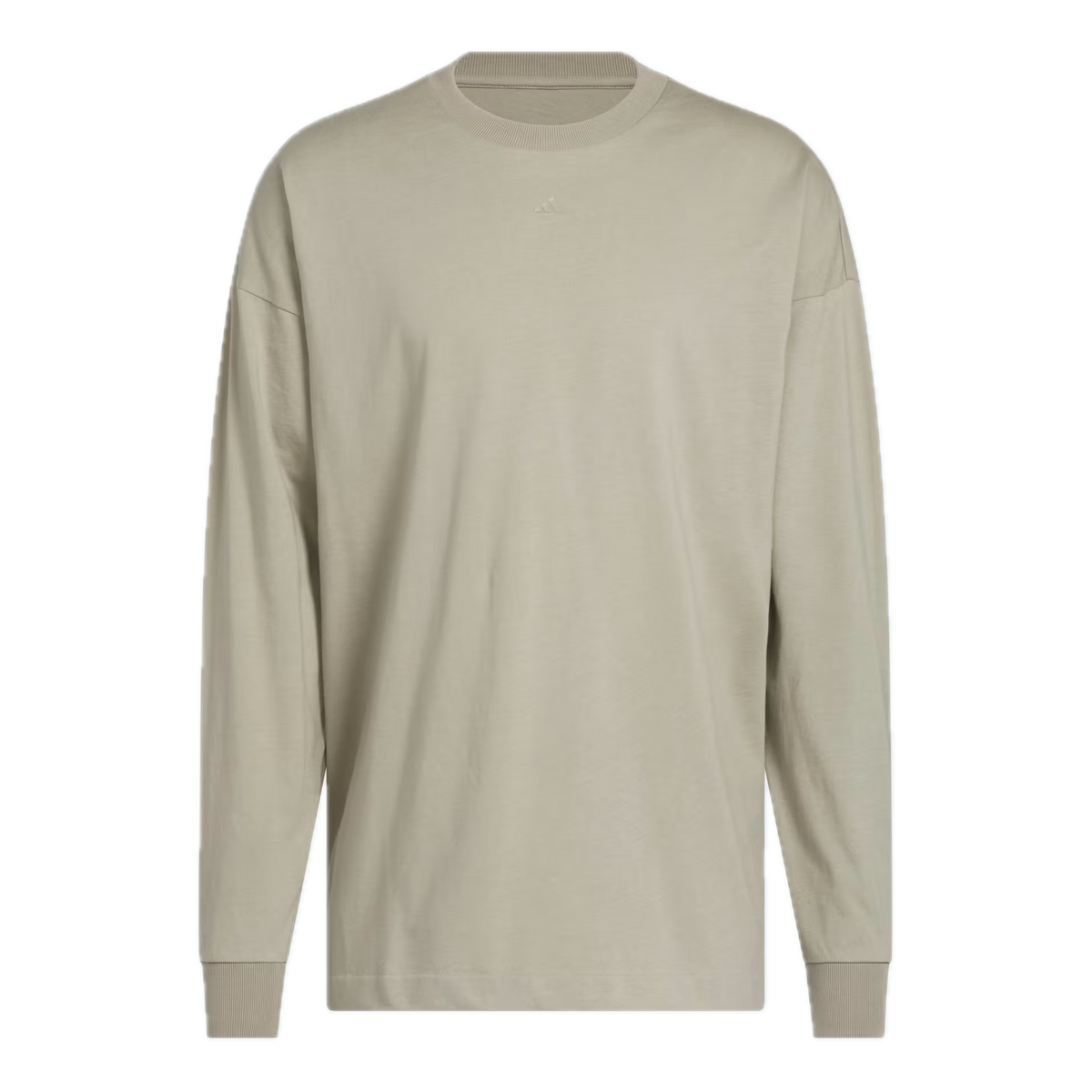 adidas Basketball Long Sleeve T-Shirt Asia Sizing 'Putty Beige' JD6130