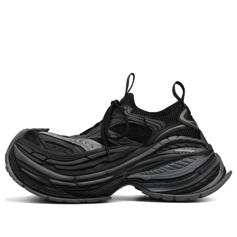 Balenciaga Platform Reduced Sneaker 'Dark Grey' 821137WPLTF1011