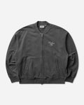 Men's Longhand Bomber Black (Garment Dyed)