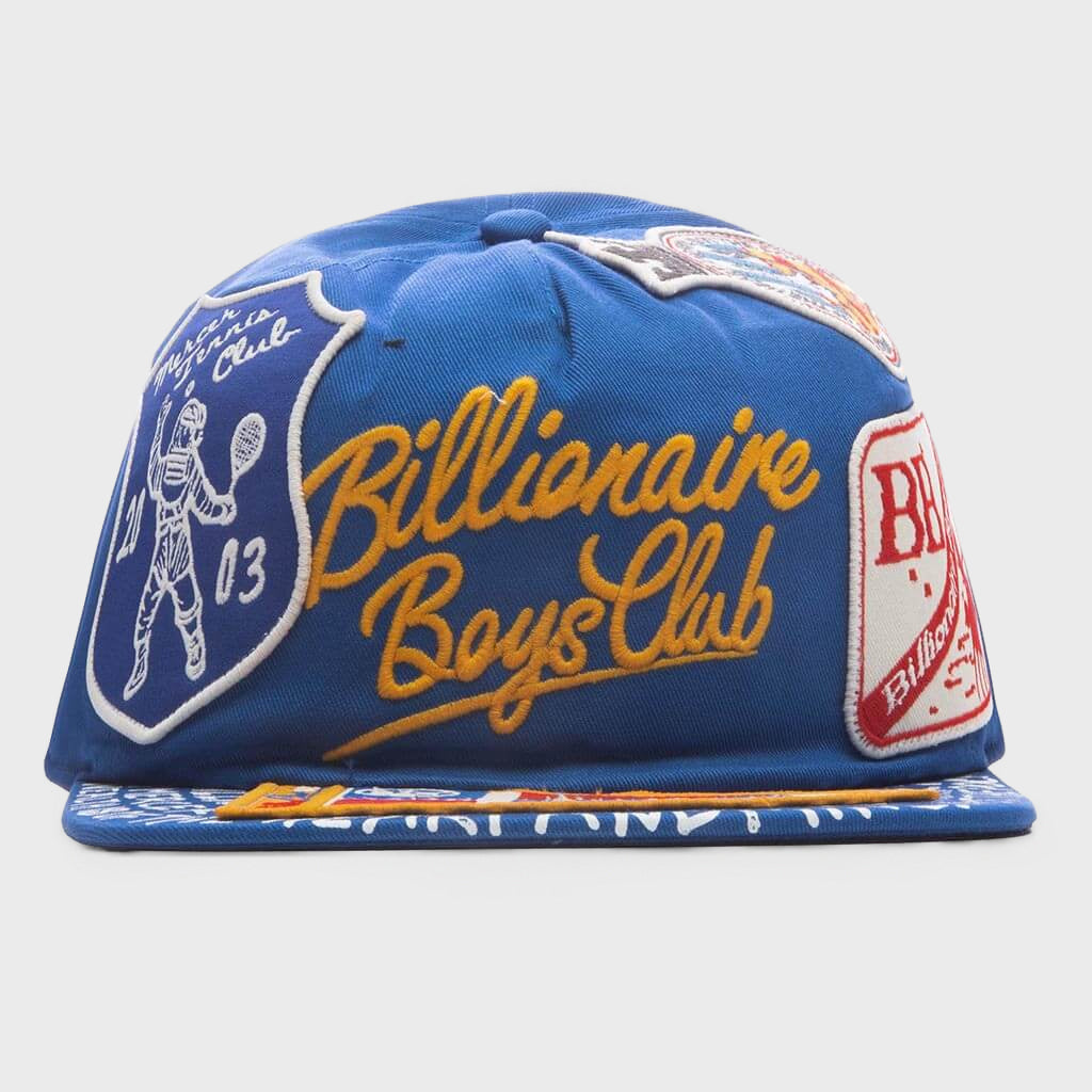 Decorated Hat - Lapis Blue