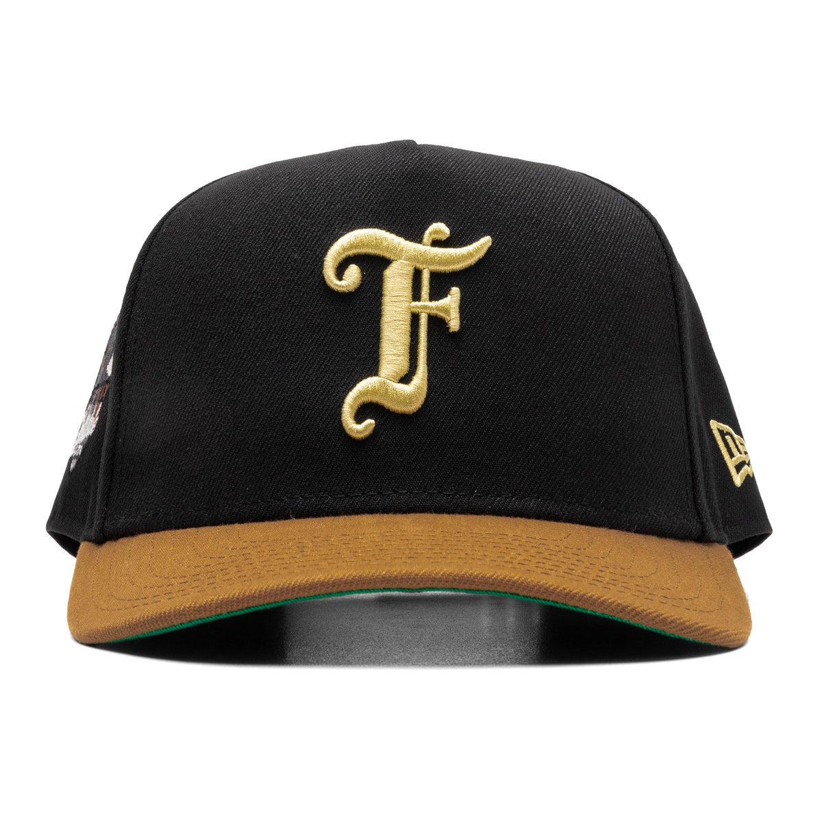 9FIFTY A-Frame Old English F Scottsdale - Walnut/Old Gold