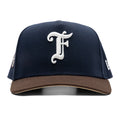 9FIFTY A-Frame Old English F Vegas - Night Shift Navy/Walnut