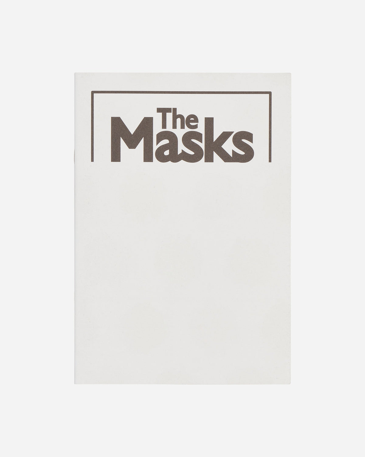 The Masks Zine