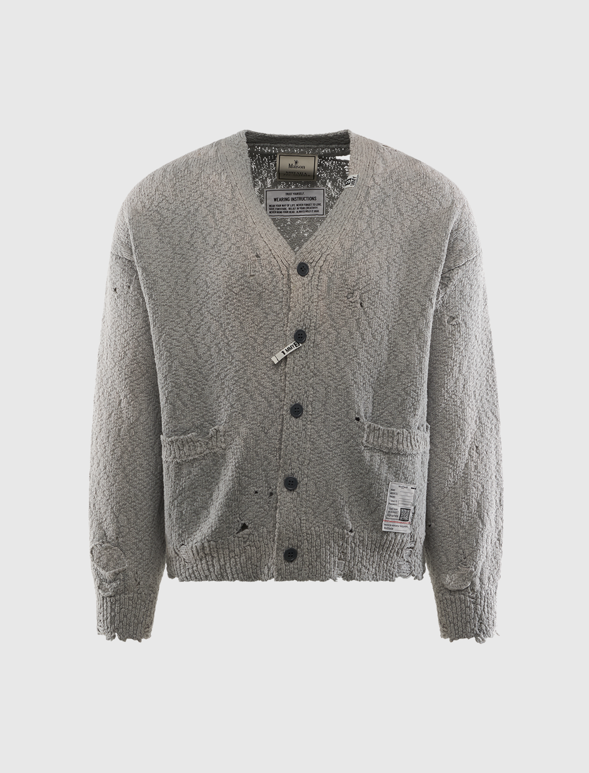 SUN FADED KNIT CARDIGAN