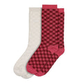 Check 2 Pack Socks