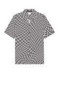 CHECK OUT RESORT SS SHIRT - BLACK