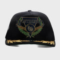 Montenegro Regatta Trucker Hat - Black/Navy/Gold