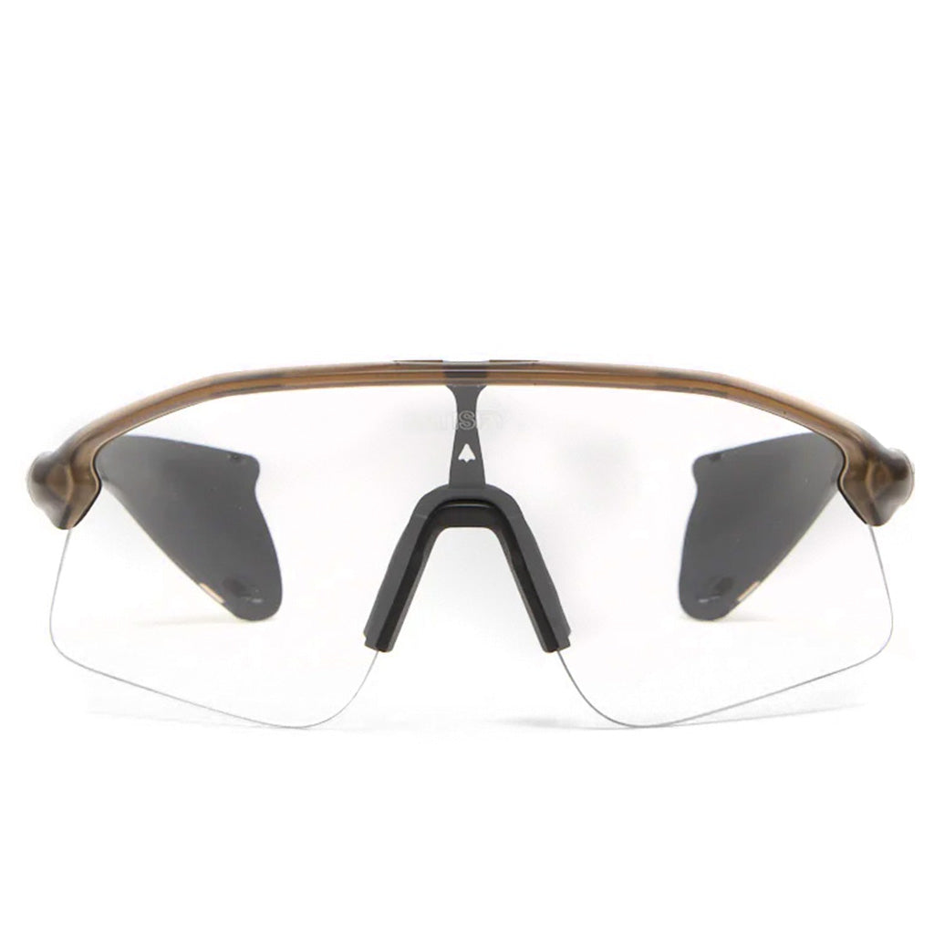 Stunt Devil Sunglasses - Matte Brown Smoke/Clear Photochromic Lense