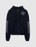 LOGO ZIP UP HOODIE