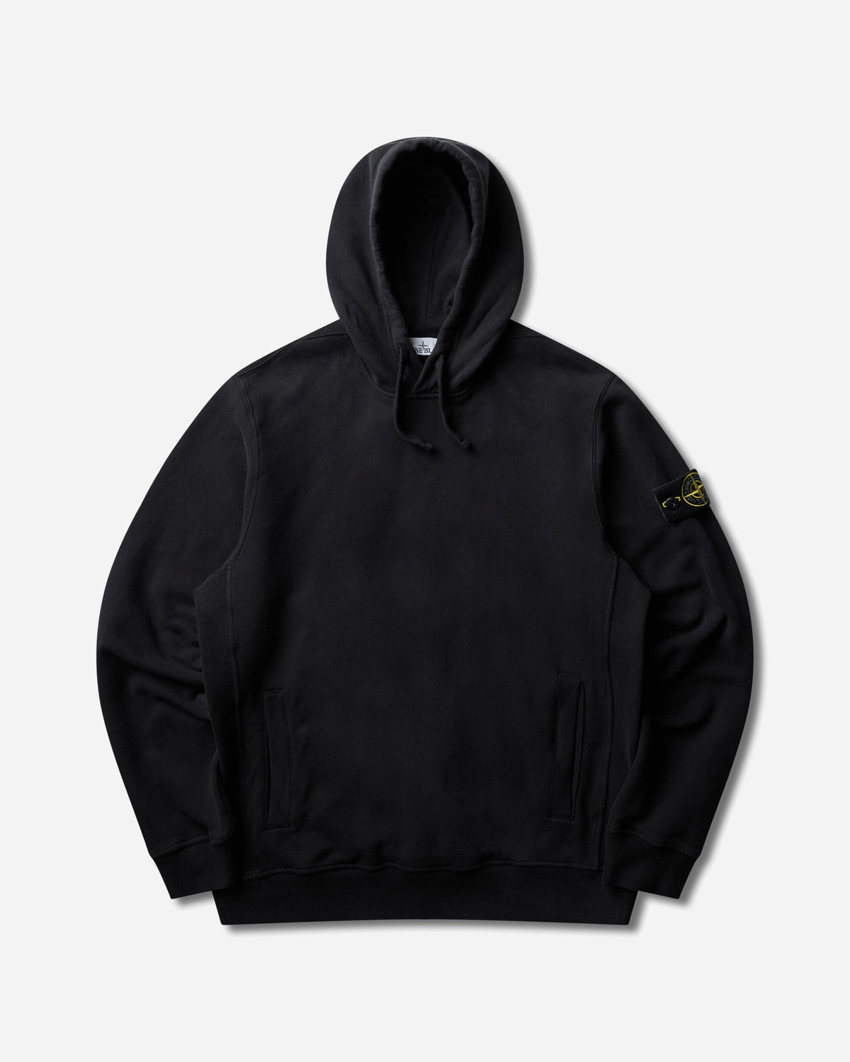 Men's Organic Cotton Fleece Hoodie Black