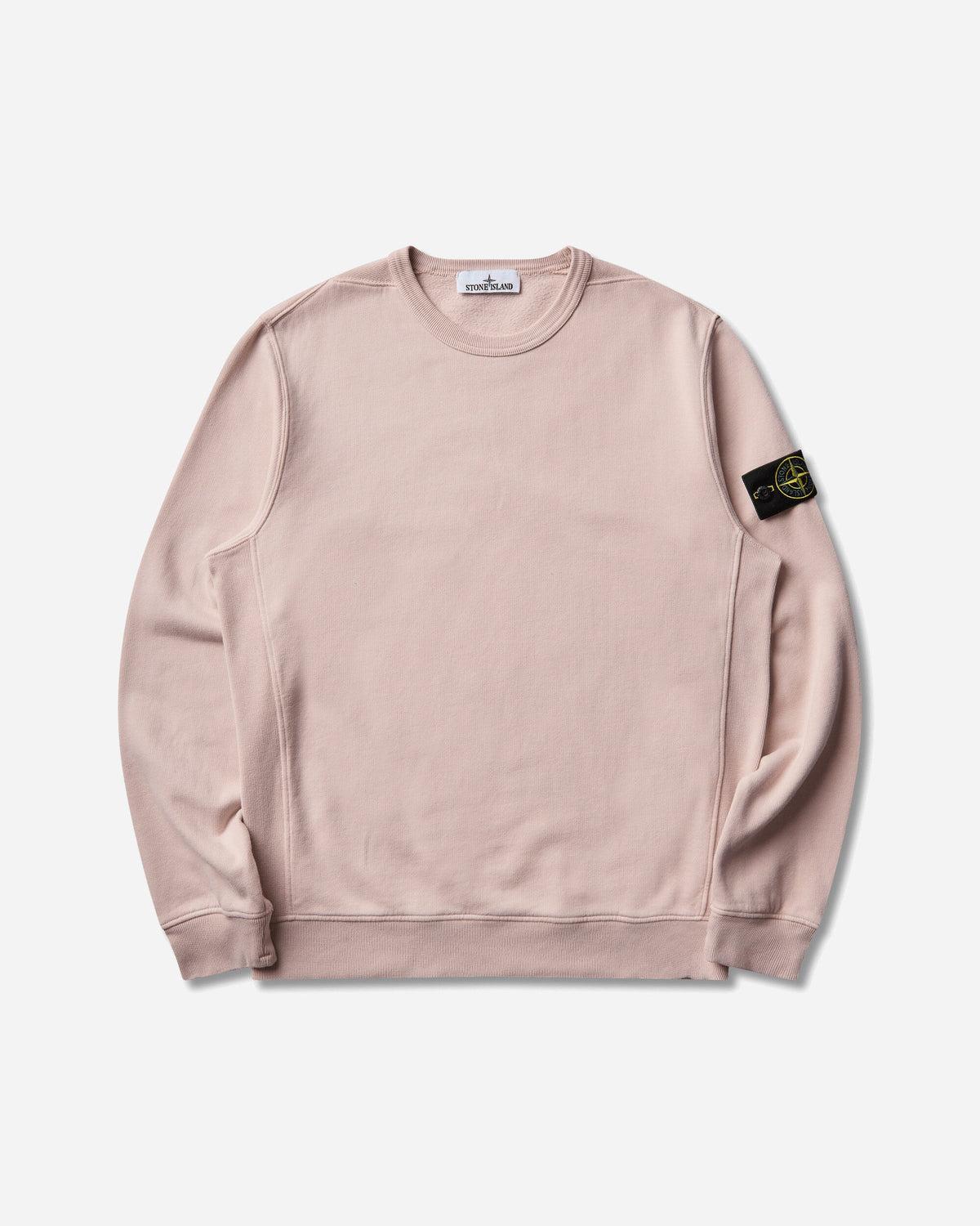 Men's Organic Cotton Fleece Crewneck Sweatshirt Antique Rose