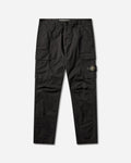 Men's Stretch Organic Cotton Twill Cargo Pants Black