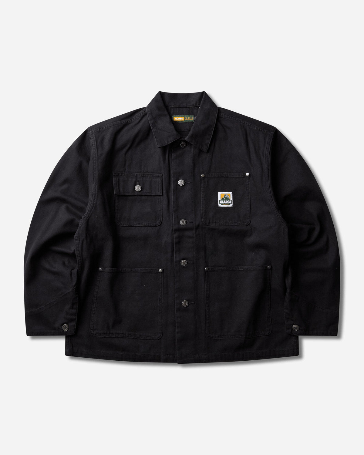 Men's Original Recycled Canvas Utility Pocket Jacket Black