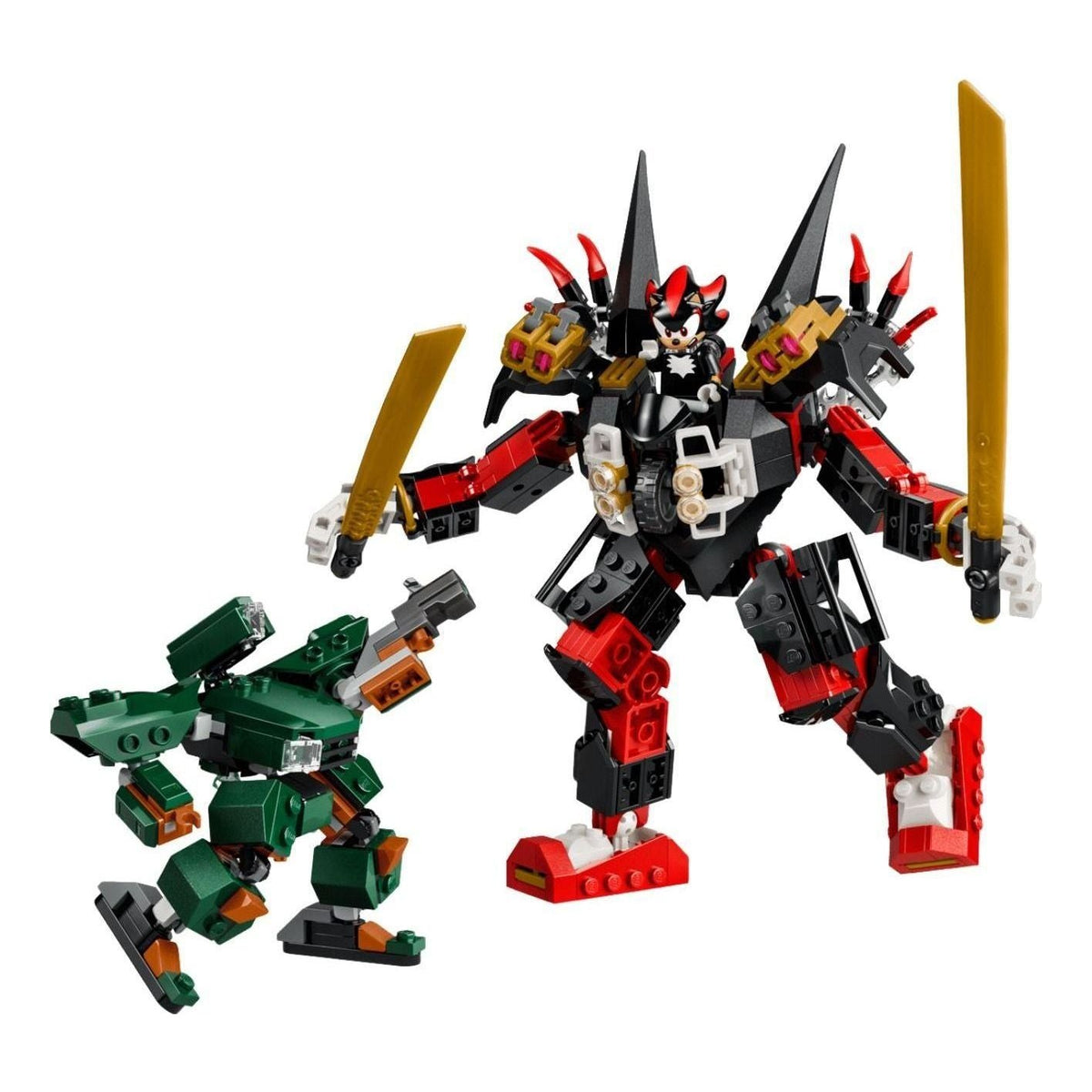 LEGO Sonic The Hedgehog Shadow'S Mech Vs. G.U.N. Trooper 77120
