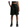 (WMNS) Nike x Naomi Osaka Loose Mid-Rise Shorts 'Black White' IO5811-010