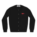 (WMNS) COMME des GARCONS PLAY Cardigan With Double Emblems 'Black' AZ-N057-051-1