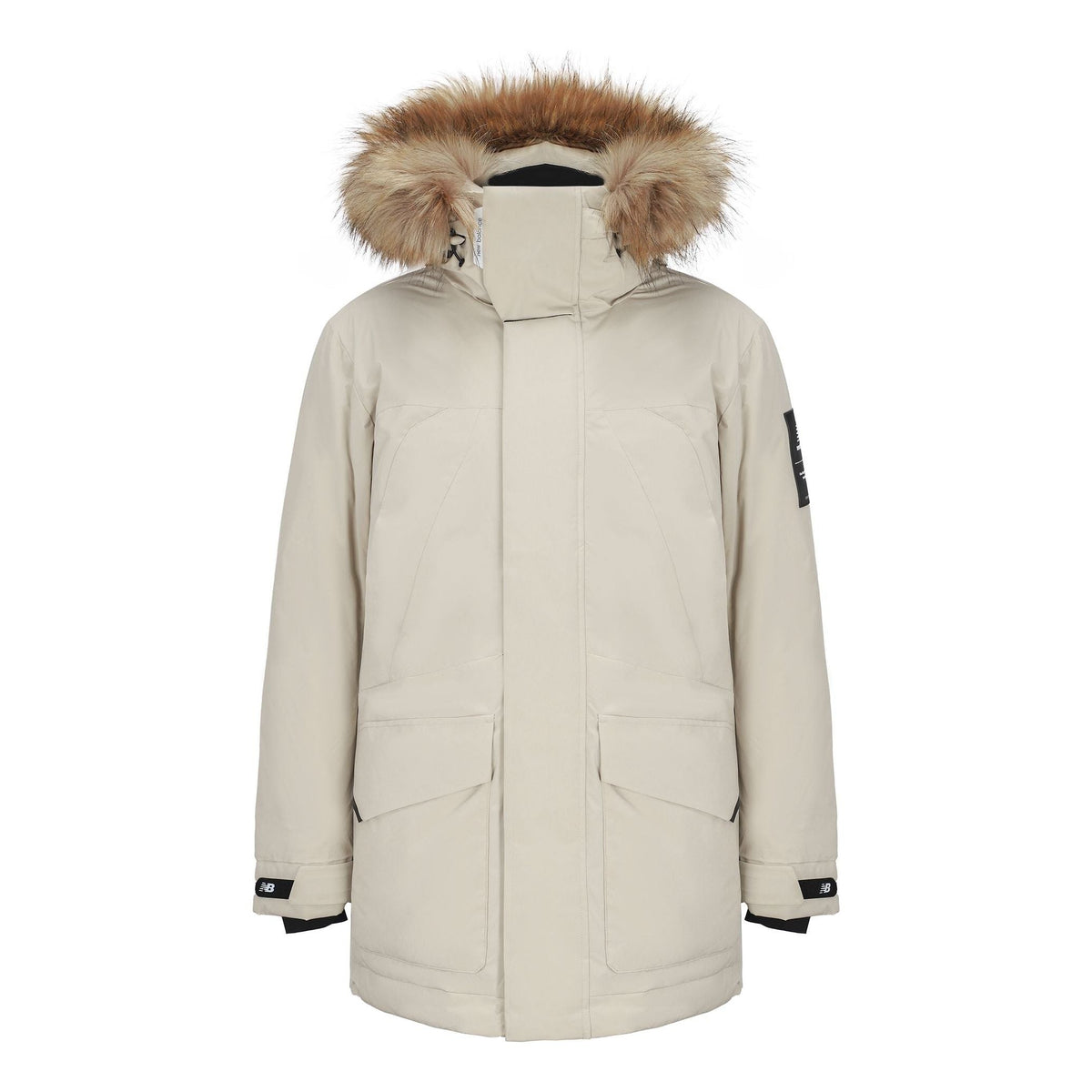 New Balance Warm Hooded Down Jacket Asia Sizing 'White' 5PB42201-DB