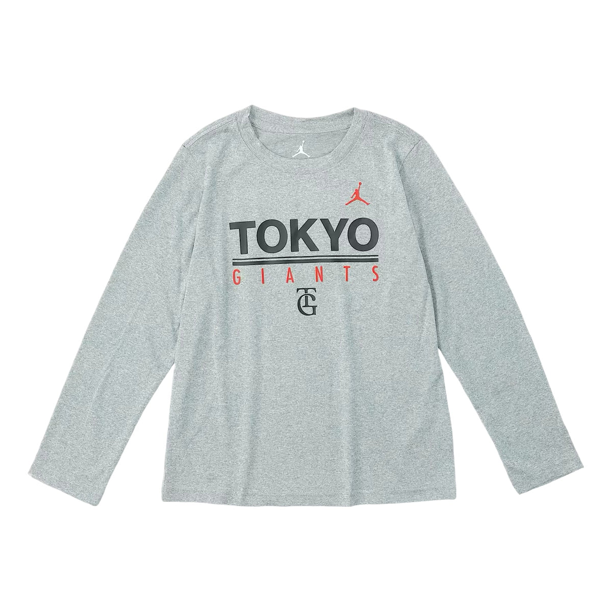 (GS) Jordan Exclusive Collection x Tokyo Yomiuri Giants T-Shirt 'Dark Grey Heather' JU3071-063
