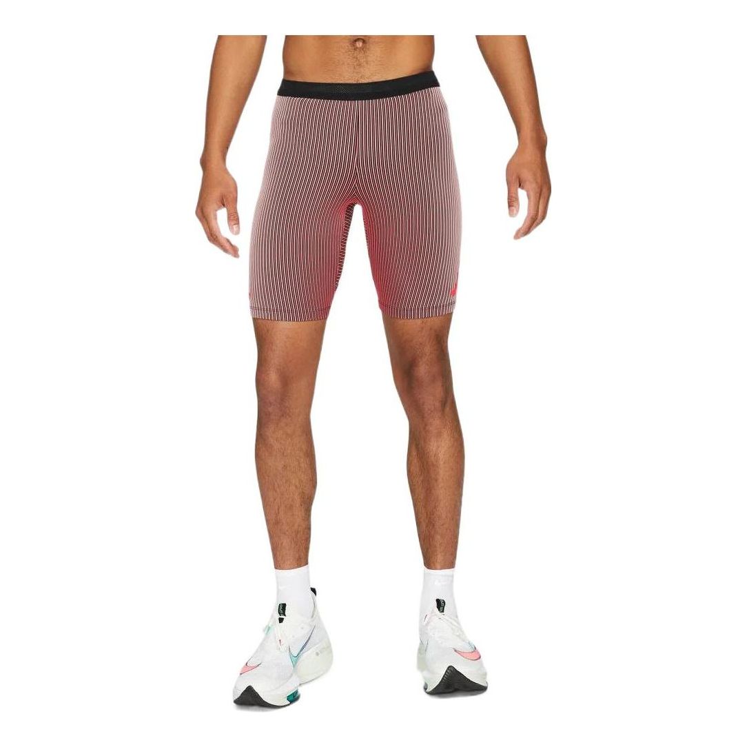 Nike Stripe Logo Straight Sports Shorts Red DA1429-014