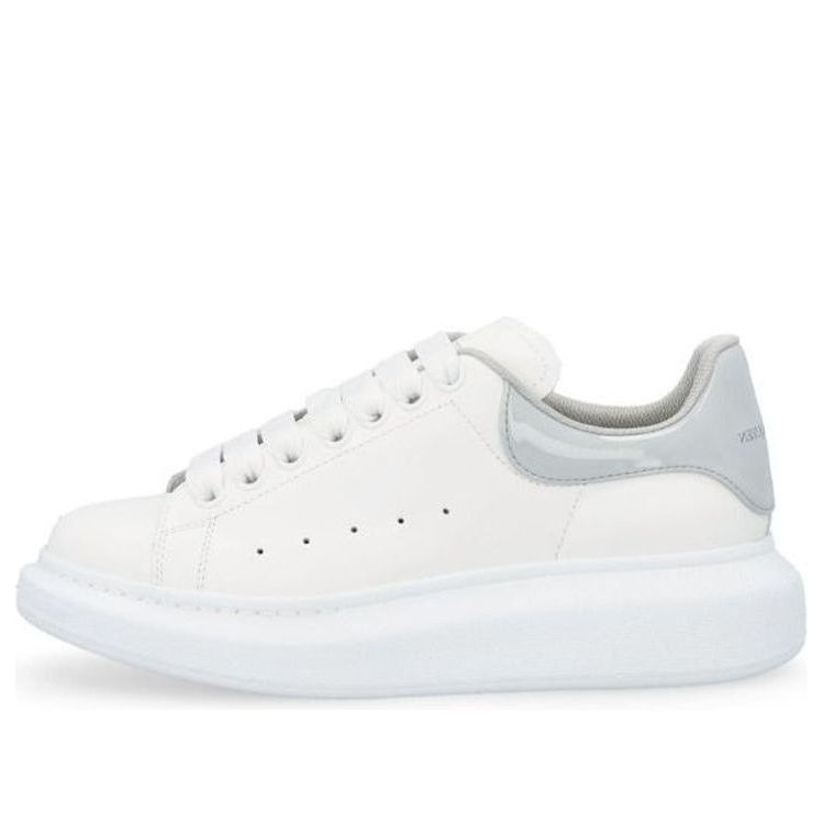 (WMNS) Alexander McQueen Larry Oversize Sneakers 'White Grey' 697101WIBND9766
