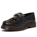 Dr. Martens Adrian Snaffle Hair On Loafers 'Black Leopard' 27730001