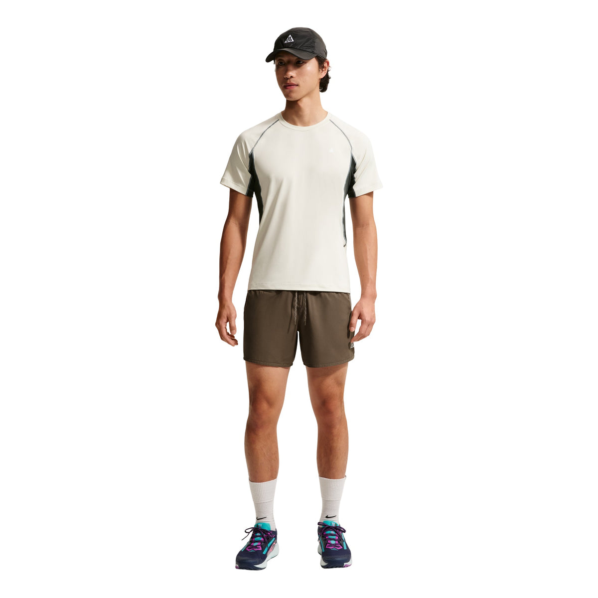 Nike x ACG Second Sunrise Dri-FIT ADV 5-Inch Brieflined Shorts 'Ironstone Cave Stone Summit White' IO9676-004