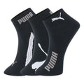 PUMA Sneaker Socks 3 pack 'Black White' 100000496-002
