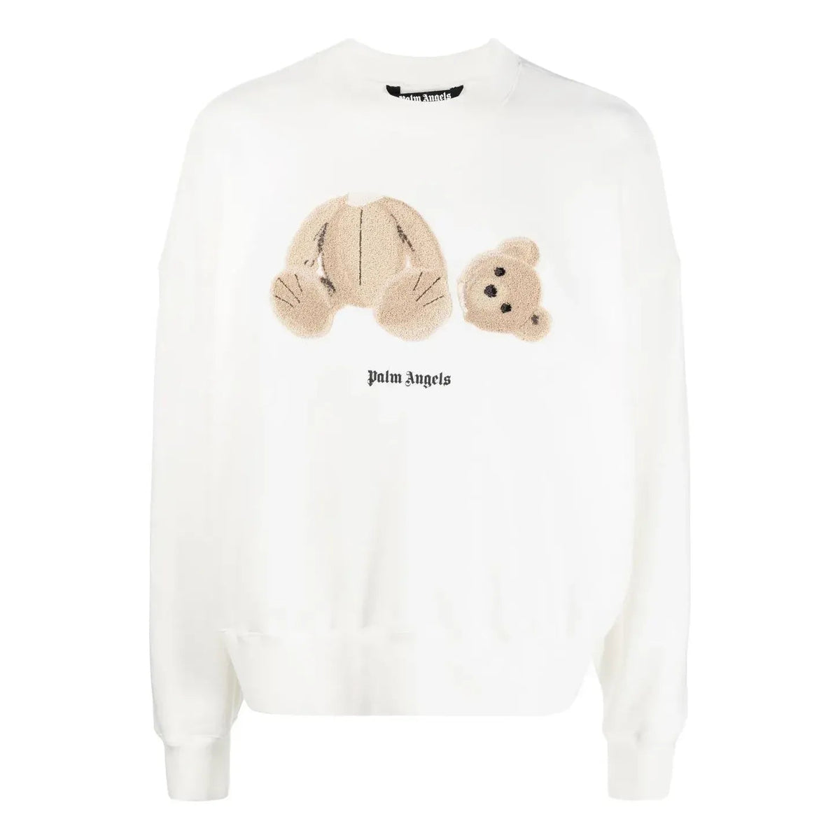 Palm Angels SS22 PA Bear Creoff 'White Brown' PMBA026C99FLE0020360