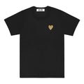 (WMNS) COMME des GARCONS PLAY FW25 T-Shirt 'Black' AZ-T215-051-1