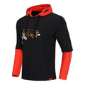 Li-Ning x Disney Loose Apricot Hoodie 'Black Red' AWDQ133-1