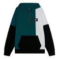 New Balance Color Block Long Sleeve Hoodie Asia Sizing 'Teal Black White' AMT13504-MTL