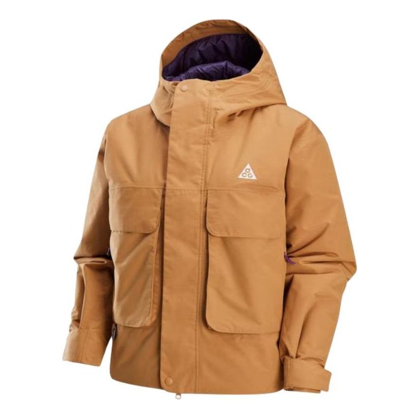 (WMNS) Nike x ACG Storm-FIT Skull Peak Jacket 'Yellow' FV7328-224