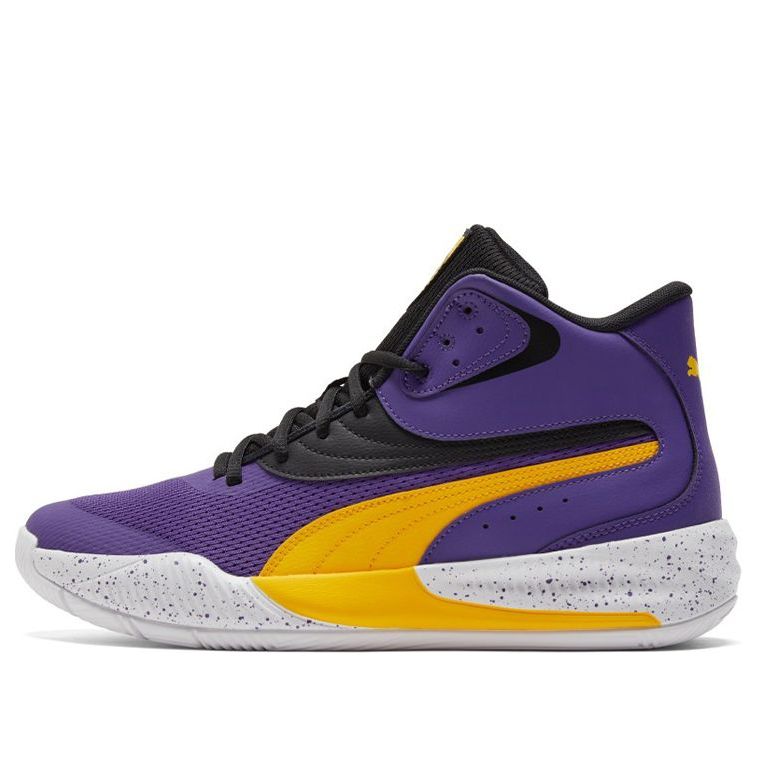 PUMA Triple Mid Splatter 'Prism Violet Spectra Yellow' 377570-01