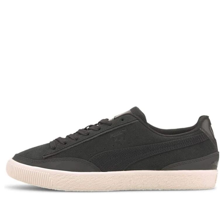 PUMA Unisex Clyde The Hundres Sneakers Black/White 373725-01