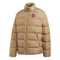 adidas originals Adicol Jacket 1 Stay Warm Solid Color raglan sleeve Stand Collar Down Jacket Beige EC7276
