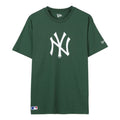 New Era MLB Large LOGO Round Neck Short Sleeve Unisex Green 12147606