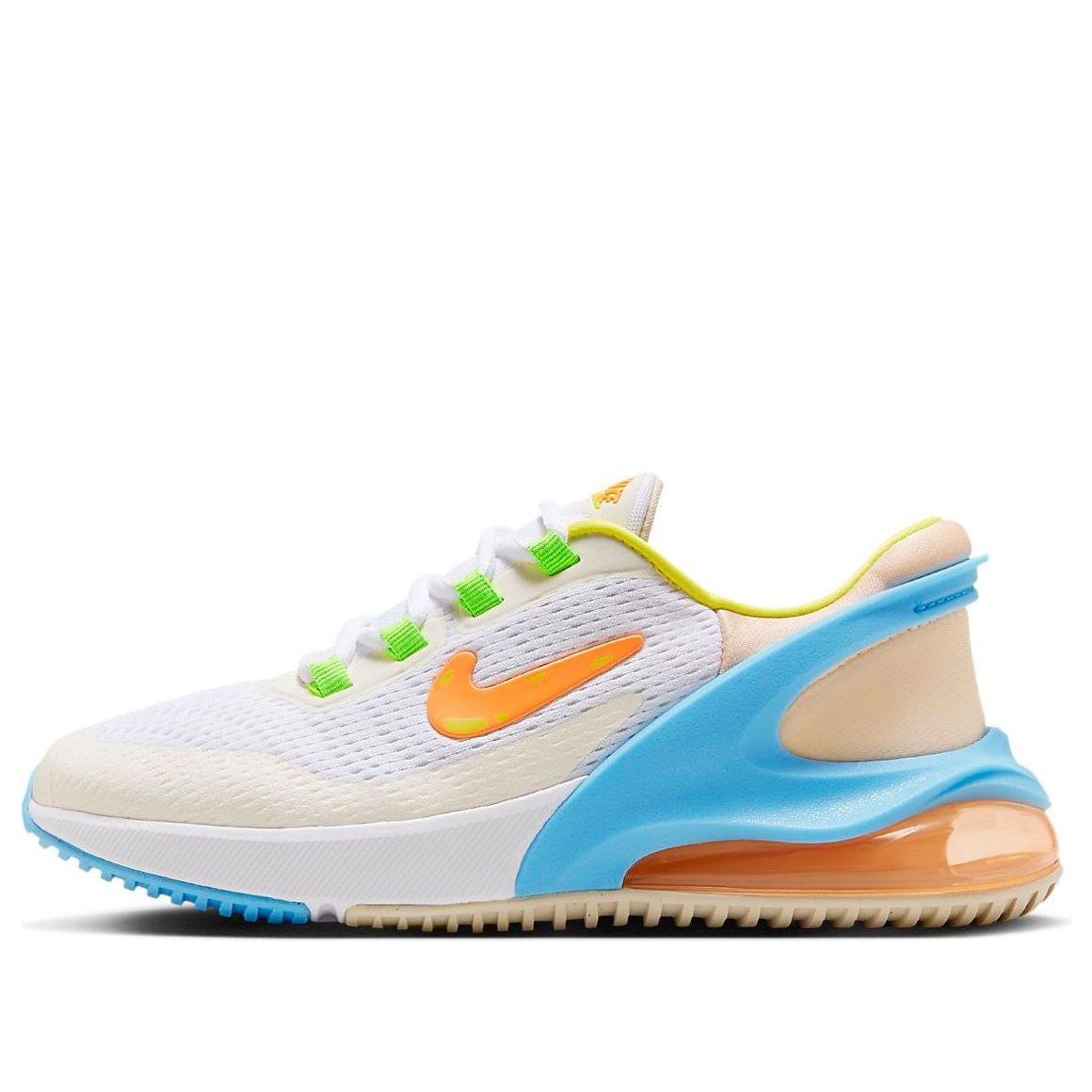 (GS) Nike Air Max 270 GO 'White Blue Orange' FN9926-181