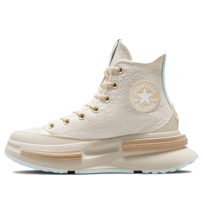 (WMNS) Converse Run Star Legacy CX Platform Swirl Jacquard 'Ivory Aqua Mist' A03507C