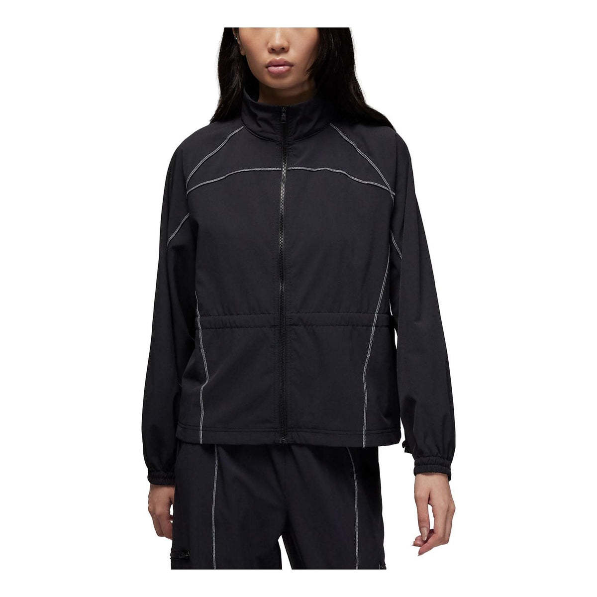 (WMNS) Air Jordan Sports Jacket 'Black' FB4616-010