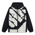 Li-Ning BadFive Woven Hooded Windbreaker 'Black White' AFDT059-4