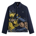KITH For X-Men Wolverine Tapestry Coaches Jacket 'Nocturnal' KHM010324-413
